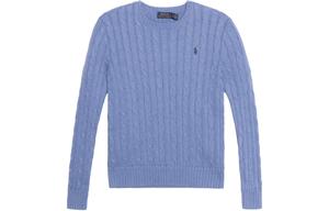 Пуловер с вышивкой пони Polo Ralph Lauren, синий