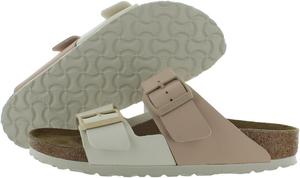 Женские сандалии Birko-Flor Arizona цвета яичной скорлупы/слоновая кость от Birkenstock, бежевый