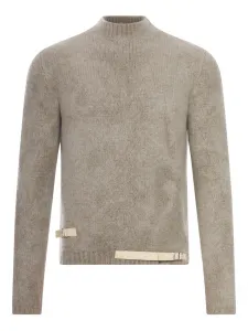 Свитер с воротником-стойкой и регулируемыми бретелями Magliano, нейтральный