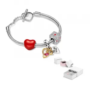 Pandora Серебряный браслет 925 пробы для женщин Silver