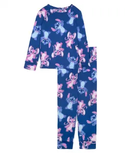 Lilo & Stitch Big Girls комплект из двух предметов: облегающий топ и штаны Lilo Stitch, синий