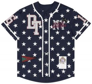 Бейсбольная майка Denim Tears Jenkins цвета «синий»