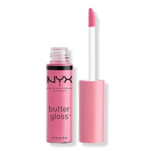 Нелипкий блеск для губ Butter Gloss NYX Professional Makeup, Merengue (pink lilac)