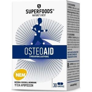 Добавка Osteoaid для здоровья суставов 90 капсул, Superfoods