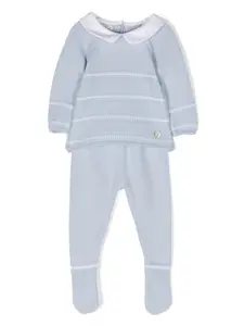 Пижама в рубчик Paz Rodriguez, синий