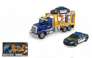 Грузовик Авто Автомобиль Полицейский Грузовик С Полицейской Автомобилью - Свет И Звук Norimpex