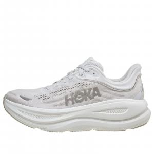 Кроссовки Hoka One One Rincon 4 1155130-BBLC, мужские, черные, со шнуровкой, для бега по шоссе Hoka, серый