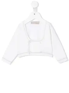 Двубортный кардиган La Stupenderia, белый