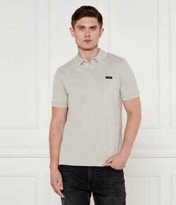 Рубашка поло Slim fit Calvin Klein, серый