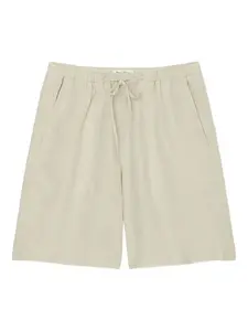 Льняные шорты с кулиской Marc O'Polo, нейтральный