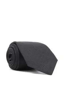 Шерстяной галстук Kiton, серый