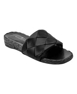 Женские тканые шлепанцы-эспадрилья с верхом Deedee Bandolino, черный