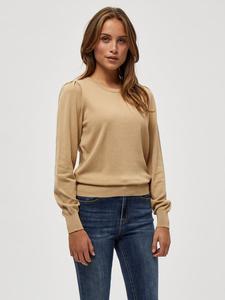 Свитер теплого песочного меланжа Peppercorn