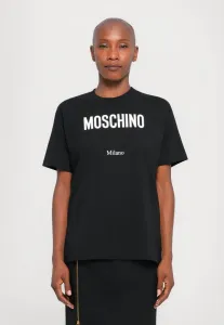 Футболка с принтом Moschino, Black