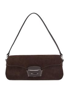 Сумка через плечо MANGO Mask, шоколадный