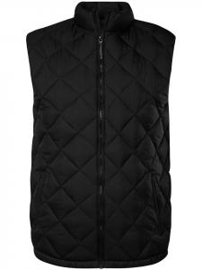 Стеганый жилет Men Plus, черный