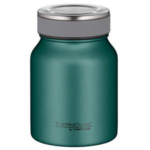 THERMOcafé Термоконтейнер TC FOOD JAR, термоконтейнер для еды, пригоден для мытья в посудомоечной машине 1 шт., 0,5 л, сохраняет тепло 9 ч и холод 14 ч, герметичный и не протекает Thermocafé, Moss green mat