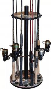 Круглая стойка для хранения удочек Rush Creek Bass 16