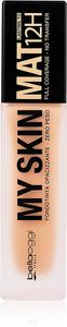 Тональная основа My Skin Mat с матирующим эффектом 12 часов Bellaoggi, atspalvis neutral rosy 30 мл