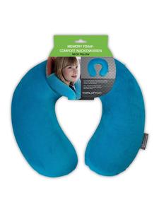 Worldpack Подушка для шеи 30 см, бирюзового цвета