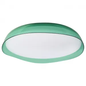 Светодиодный потолочный светильник, круглый, зеленый, 44 см. IKEA Sjöfarare