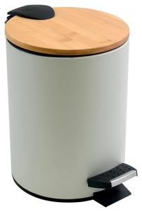 Бак с педалью adonis 5л matt white 5 л Spirella, белый