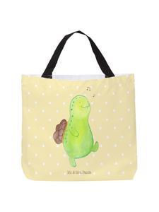 Шоппер Mr. & Mrs. Panda, желтый пастельный