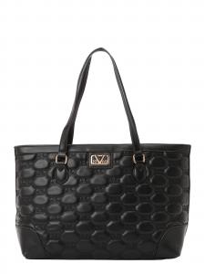 19V69 ITALIA Шоппер 'Desiree' в черном цвете