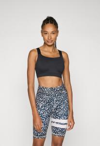 Спортивный бюстгальтер средней поддержки LOGO HIGH SUPPORT BRA Stronger, черный