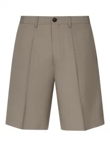 Шерстяные шорты на пуговицах BE ABLE, нейтральный