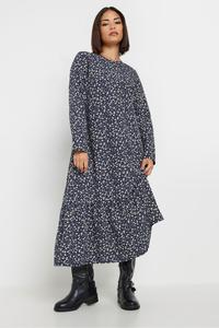 Платье миди с длинными рукавами Pixiegirl Petite, синий