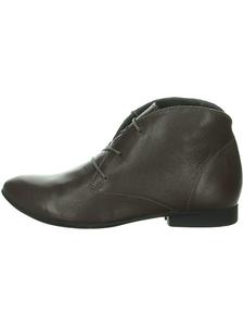 Think! Кожаные туфли на шнуровке коричневого цвета