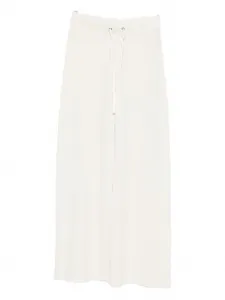 Брюки на талии с кулиской James Perse, нейтральный