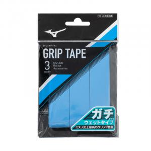 Лента для рукоятки ракетки для бадминтона из полиуретана для соревнований и тренировок утолщенная Mizuno, синий