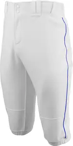 Бейсбольные брюки Marucci Excel с окантовкой для мальчиков, белый/синий