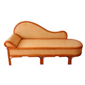 Yu Senyi Комплект из ротанга: кровать и кресло, индонезийский ротанг, цвет caramel, правая сторона, светлый оттенок