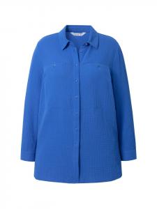 Блузка MIAMODA, цвет dunkles himmelblau