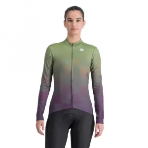 Джерси с длинным рукавом Sportful Rocket Thermal, зеленый