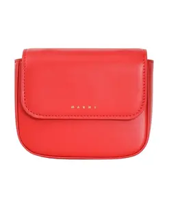 Красная панк-сумка через плечо Marni, красный