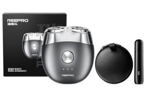 Электробритва Reepro, rs893 серый + storage bag + nose hair device + gift box