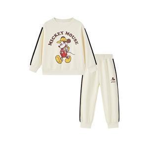 Повседневный спортивный костюм Mickey Series комплект из 2 предметов для детей Disney, белый