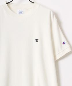 Футболка Champion, хлопок, с коротким рукавом, нашивка и вышивка, унисекс, белый