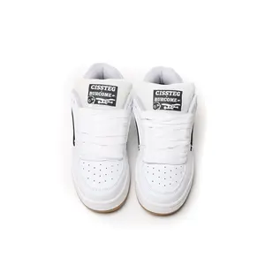 Кеды, обувь для скейтборда унисекс с низким верхом Burcome, бежевый