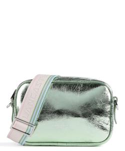 Сумка через плечо Firenze Fashion из мелкозернистой яловой кожи. Lancaster, зеленый