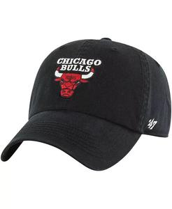 Мужская черная классическая бейсболка Chicago Bulls Franchise Fitted Hat '47 Brand
