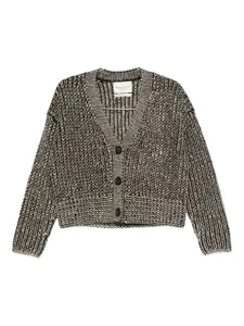 Вязаный кардиган на пуговицах Marc O'Polo, коричневый