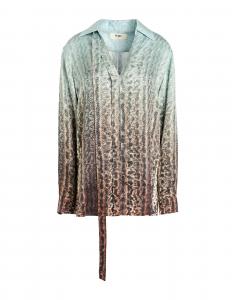 Топ Fendi, светло-зеленый