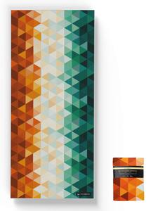 Woodsandwaves Пляжное полотенце 'Kaleidoscope Orange', мультиколор