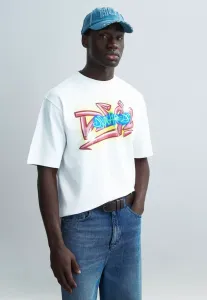 Футболка свободного кроя с принтом Dsquared2, White