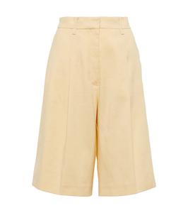 Шорты-бермуды Tarah из смесового льна Joseph, Corn